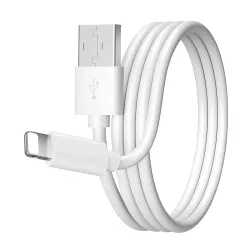 1pc USB Data Fast Charging Cable 0.66ft 3.3ft 6.6ft USB To Lightning Charging Cables For IPhone 6s/6/7/8/Plus/14/13/12/11/Pro/Xs Max/X/Xr/Se /5s/5c/5