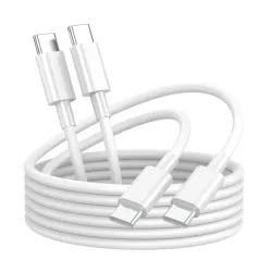 60W 3.3ft Fast Charging USB Type C To Type C Cable Charger, Fast Charging 1m Long For Macbook