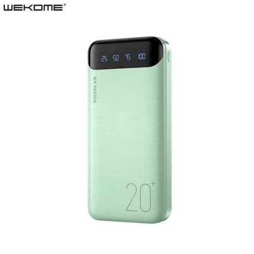 20000mAh Power Bank Multi-Color Macaron Color 5V2.1A Portable USB Charger (2xUSB OUTPUT, TYPE C Only INPUT)