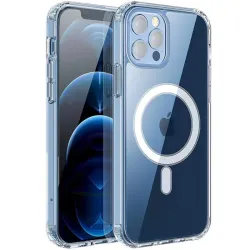 Fashion Transparent Protective TPU Magnetic Case For Iphone 14